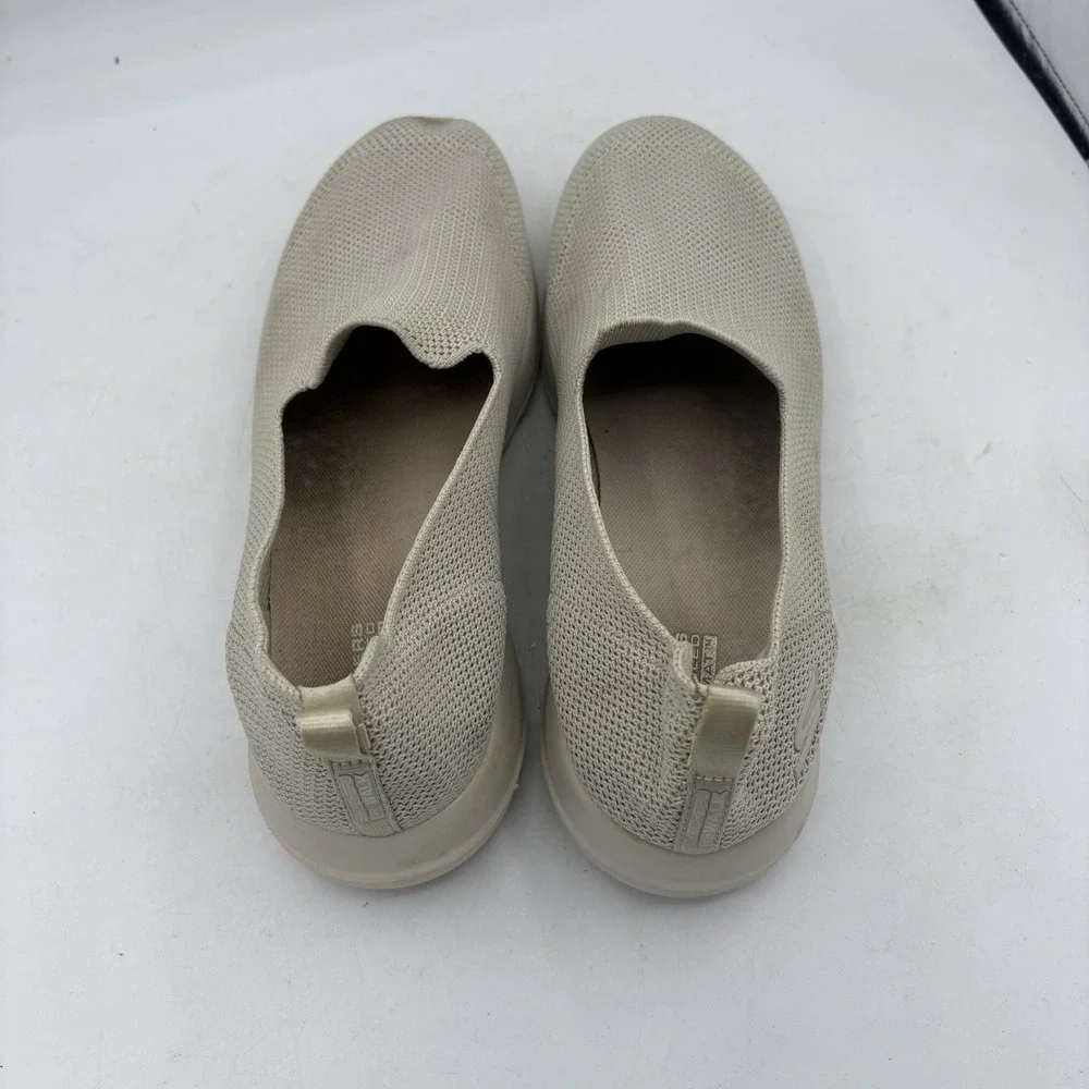 Skechers Shoes Womens Size 10 GOwalk Joy Sensational Day 124187 Taupe Slip On